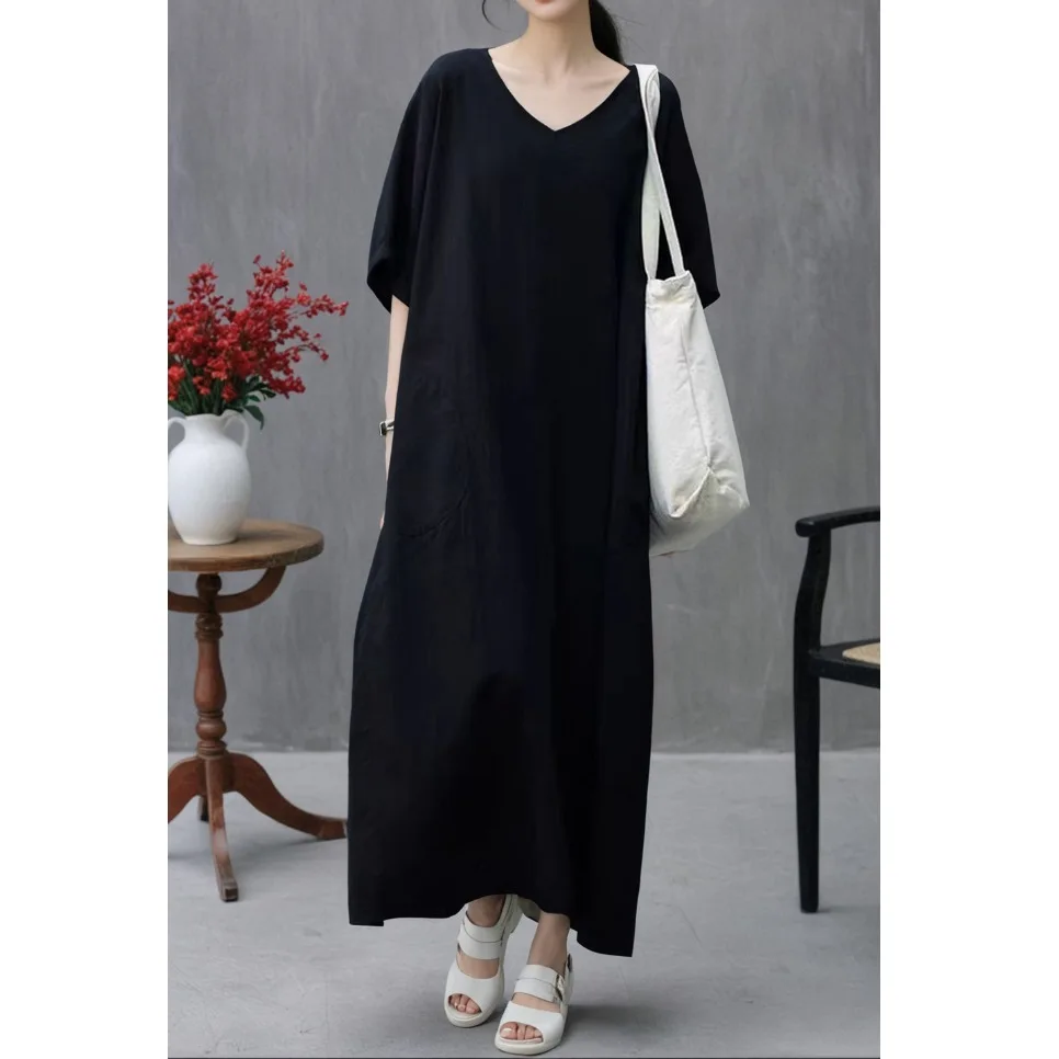 Loose Cotton Linen … - image