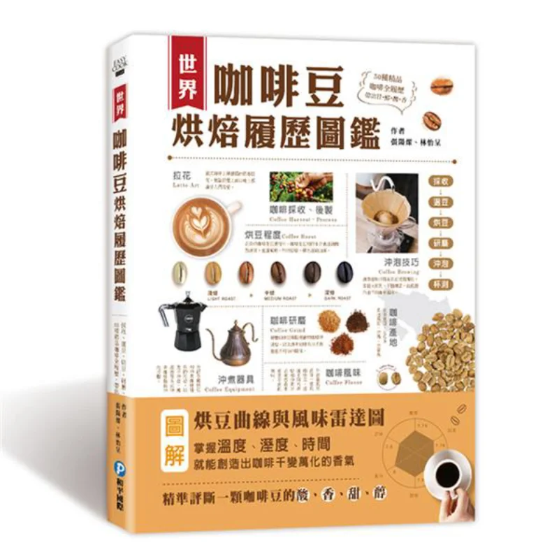 World Coffee Bean Roasting History Guide Harvesting Bean Selection Roasting Grinding Brewing To Cupping50 Kinds Of Premium Coffe