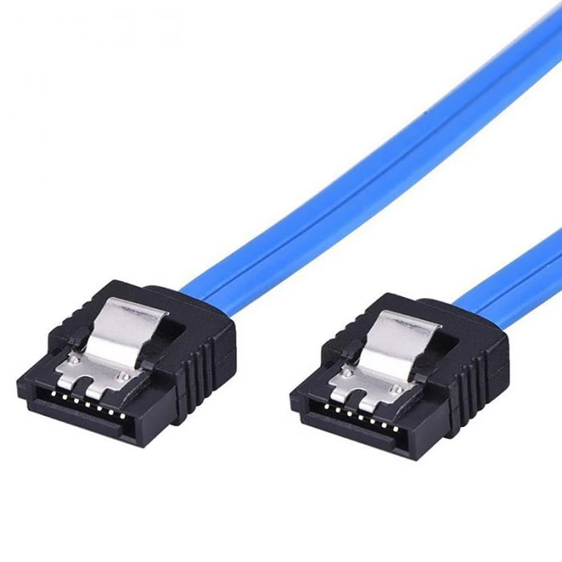 10 Pieces Of Sata3.0 Solid State Drive Serial Port Data Cable With Lock Sata Cable 3.0 Data Cable Series 6Gb/S 40Cm