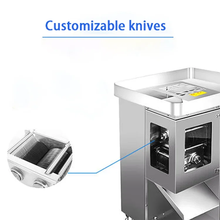 3KW Stainless Steel Commercial Cutting Machine Automatic Commercial Meat Commercial  Multi-Function Vegetable Machine L-2YS