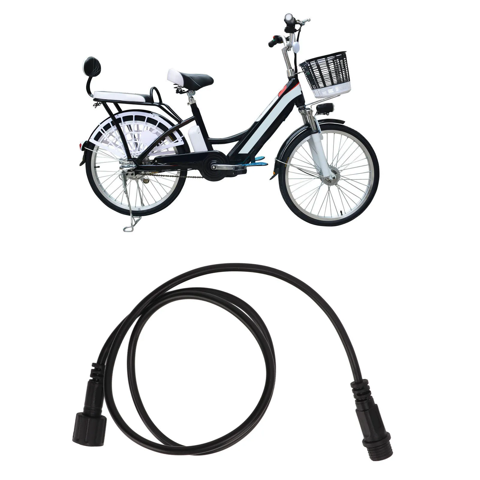 Electric Bicycle Speed Sensor Extension Cable 3 Pin Female to Male Fits For Bafang BBS01 BBS02 BBHD Middle Drive Motor