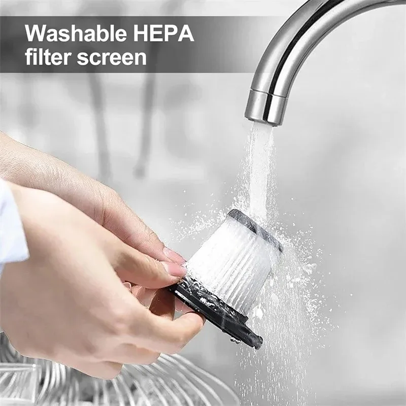 New 10000PA Wireless Vacuum Cleaner USB Mini Handheld Large Suction Car Vacuum Cleaner Pet Hair Absorber Home Cleaning Tools