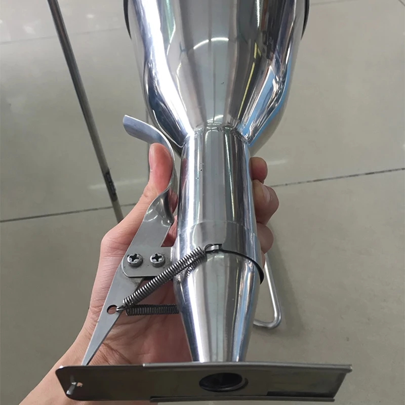 

Воронка для сахара из нержавеющей стали, воронка для выпечки, разбрызгиватель шариков осьминога, десерты с ручным управлением и фиксированной суммой сахара