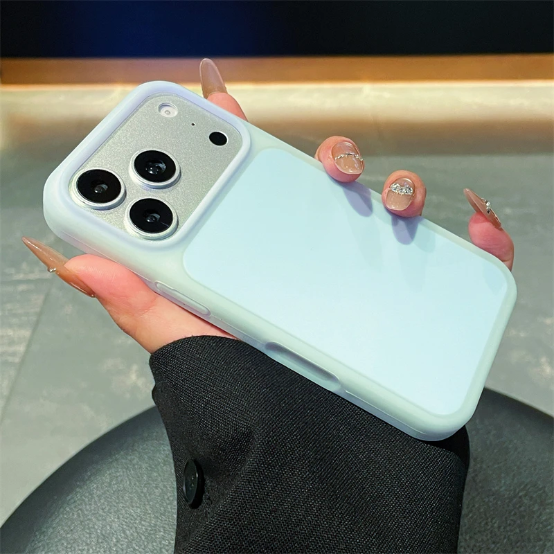 Original Candy Jelly Color Matte Silikon Handyhülle für Apple iPhone 17Pro 16 15 17 Pro Max Stoßfeste Weiche Gummi-Schutzhülle