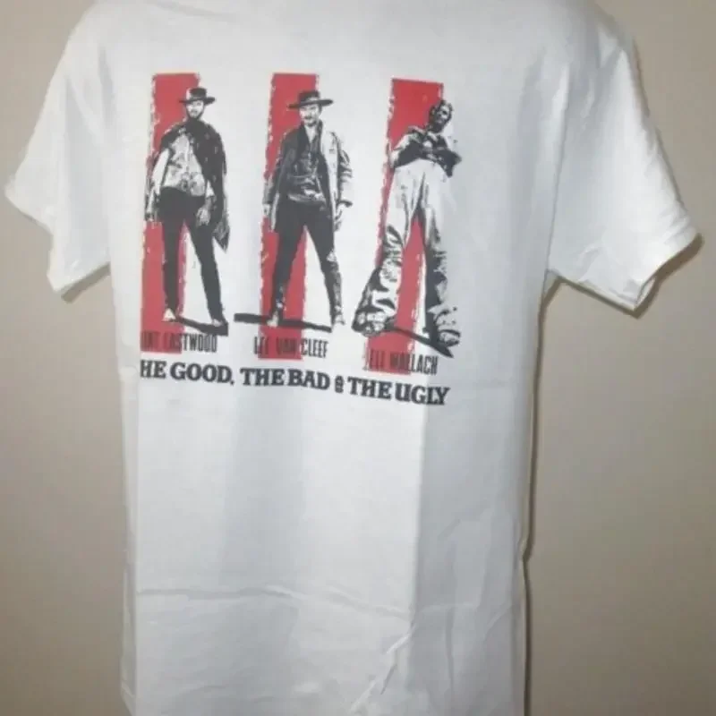 The Good Bad And Ugly Film T Shirt Clint Eastwood 60s Epic Western Z382