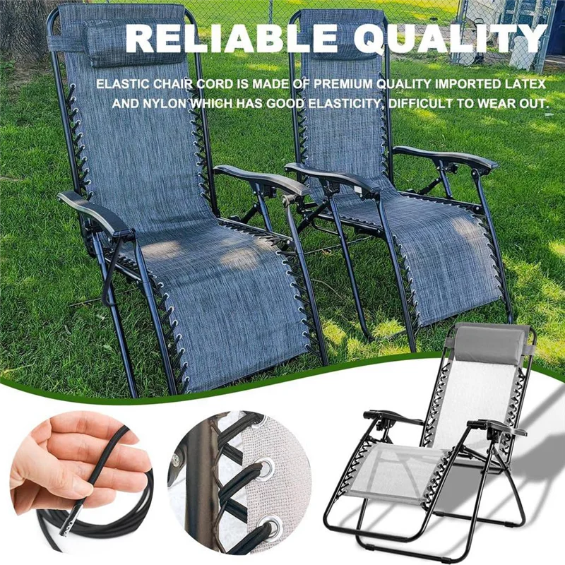 

ABXF-Сменный шнур, 12 шт., стул с невесомостью, антигравитационный стул, банджи, эластичный шнур для газона