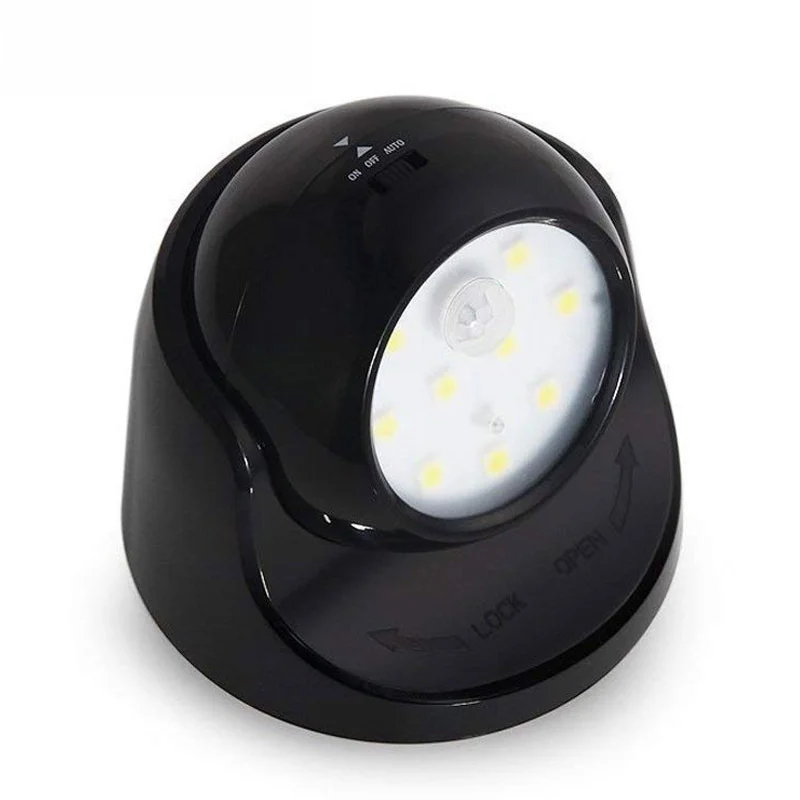Smart Home Sensor Light 360 Degree Rotating Spherical Led Sensor Night Light Corridor Step Courtyard Human Body Sensor Lamp