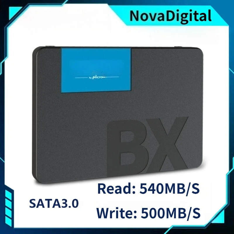 BX500 SATA SSD 2.5-inch Hard Disk up to 560MB/s 240GB 480GB 500GB 1TB 2TB 4TB Internal Solid State Drive For Laptop SSD
