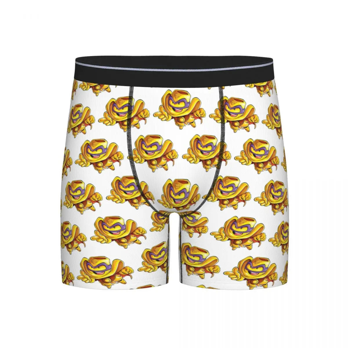 

Long Boxer Underpants Shorts Superthings Panties Male Breathable Underwear for Homme Man Boyfriend Gift