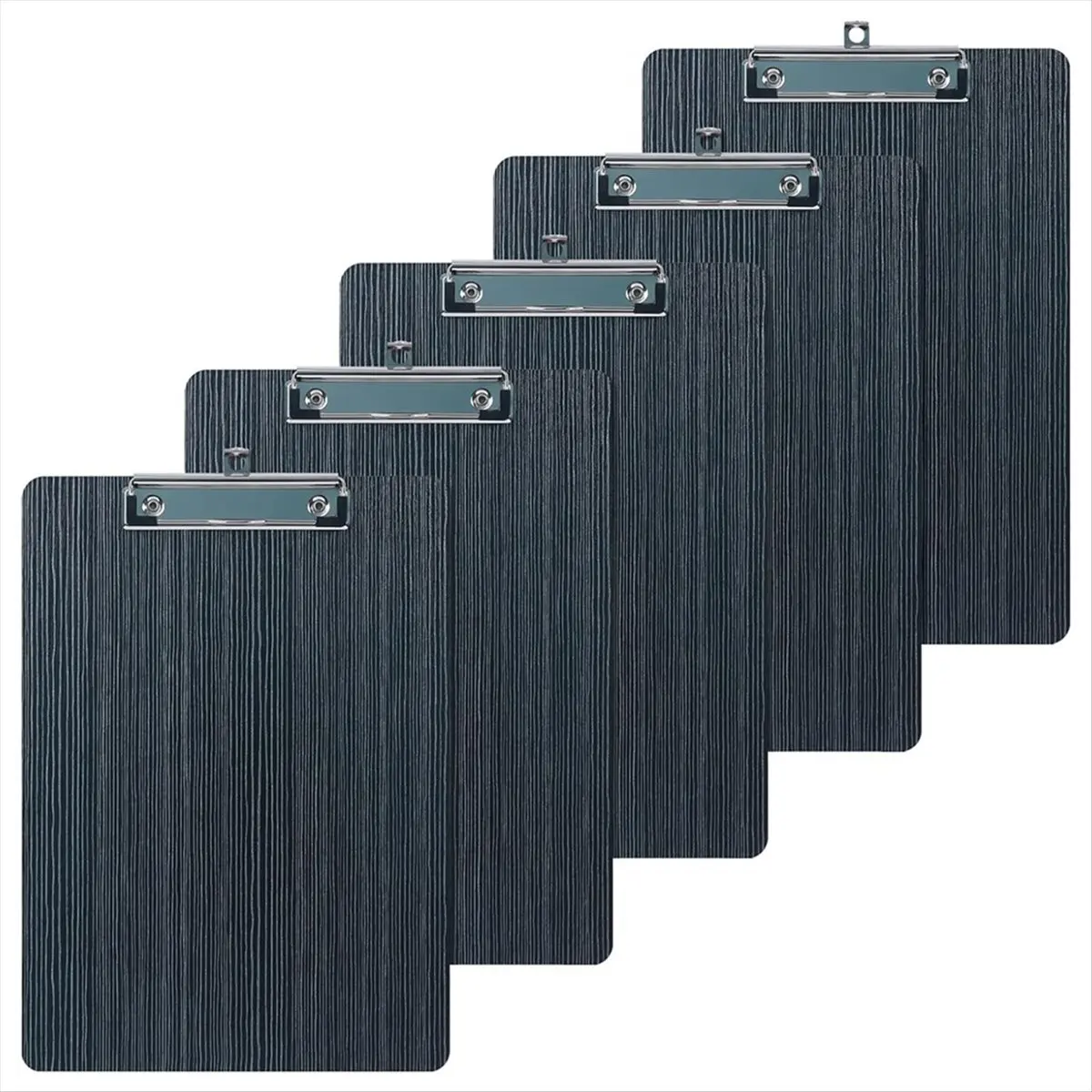 Eco-friendly 5 Pack Clipboard, Wooden Clipboard Clip Board, A4 Letter Size Clipboard, Memo Clipboards, Wood Grain File Clipboard