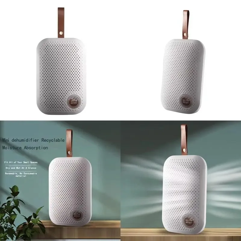 Small Dehumidifier for Home Car Bathroom Wardrobe Portable Air Purifier Moisture Absorber