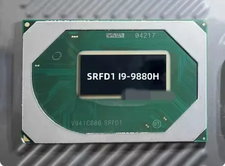 100% NEW  I9-9880H SRFD1 BGA Chip One-stop professional BOM table matching service