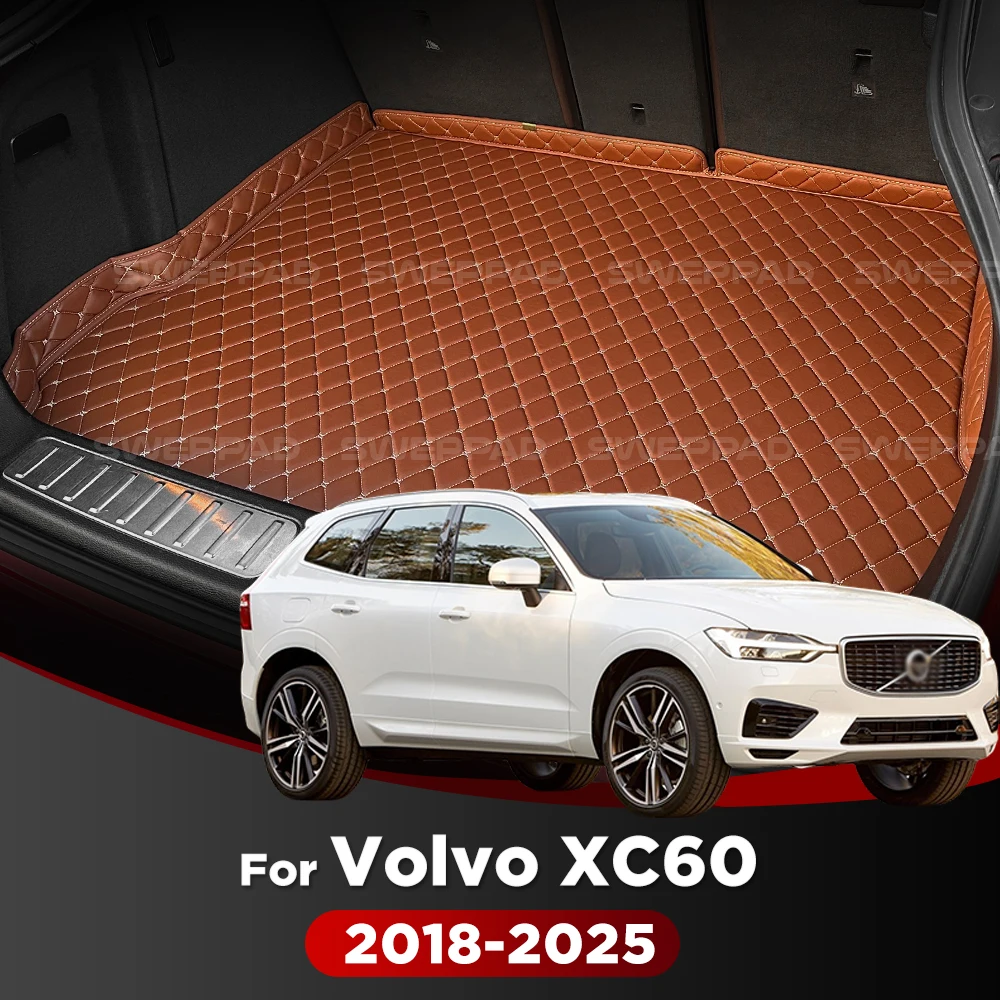 

For Volvo XC60 2018-2025 2024 2023 2022 2021 2020 2019 3D Car Trunk Mat Cargo Liner Carpet Interior Accessories Cover