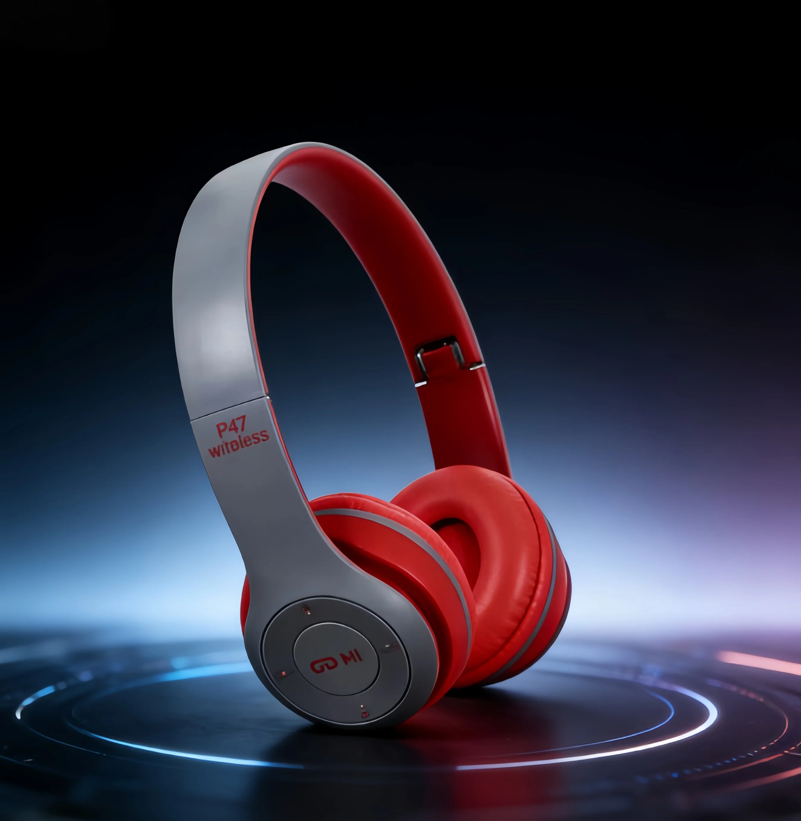 Wireless Bluetooth Headphone With HD Mic Foldable Headset Stereo Sound Earphones Sports Gaming Headphones