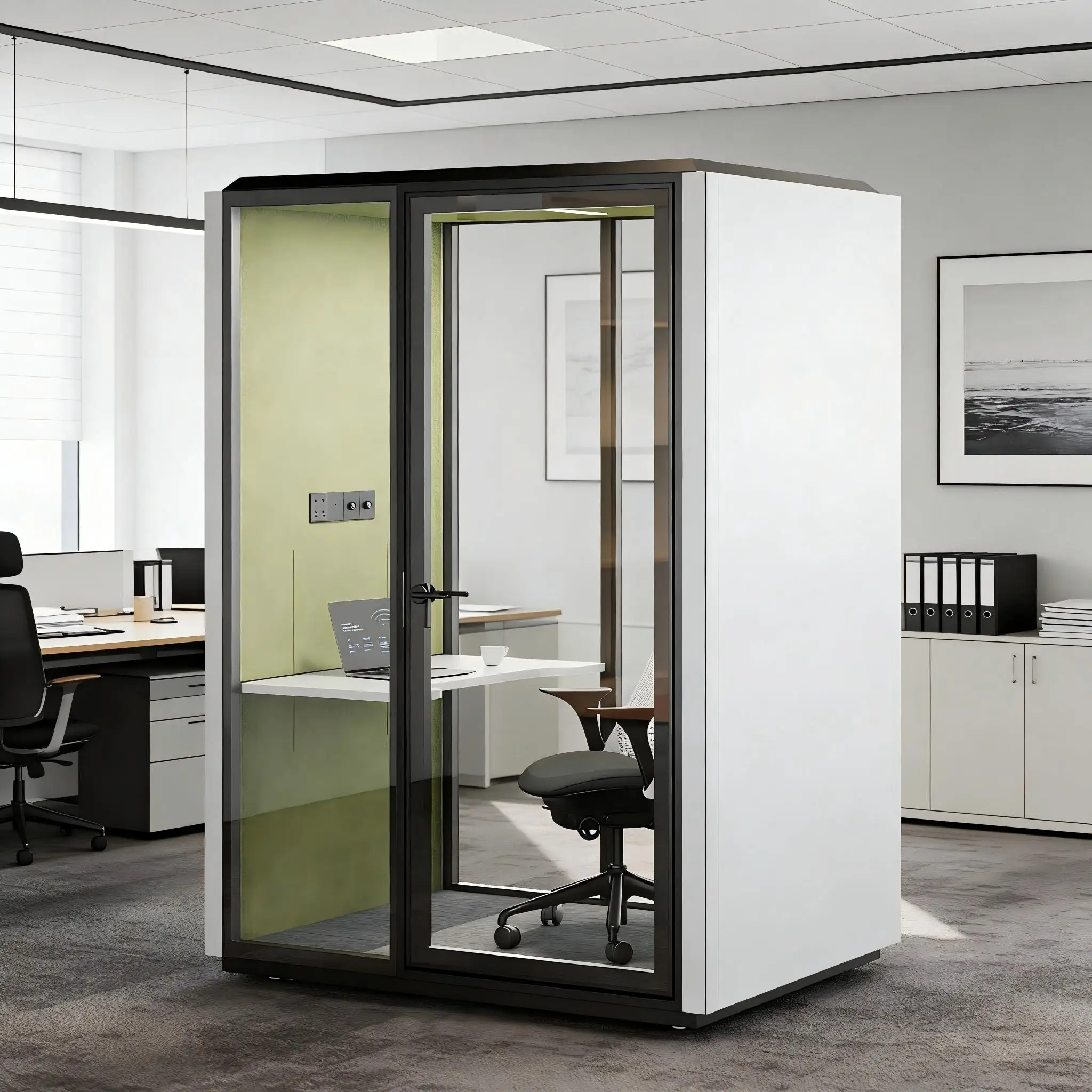 FOODLINE Commercial Self Service Karaoke Room Energy Saving Mini Singing Booth Support Remote Background Management