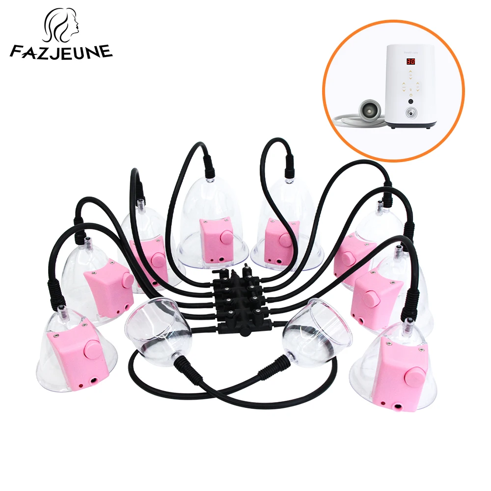 Ten-way Switch For Breast Enlargement Machine And Pipe Connection For Vacuum Breast Massage