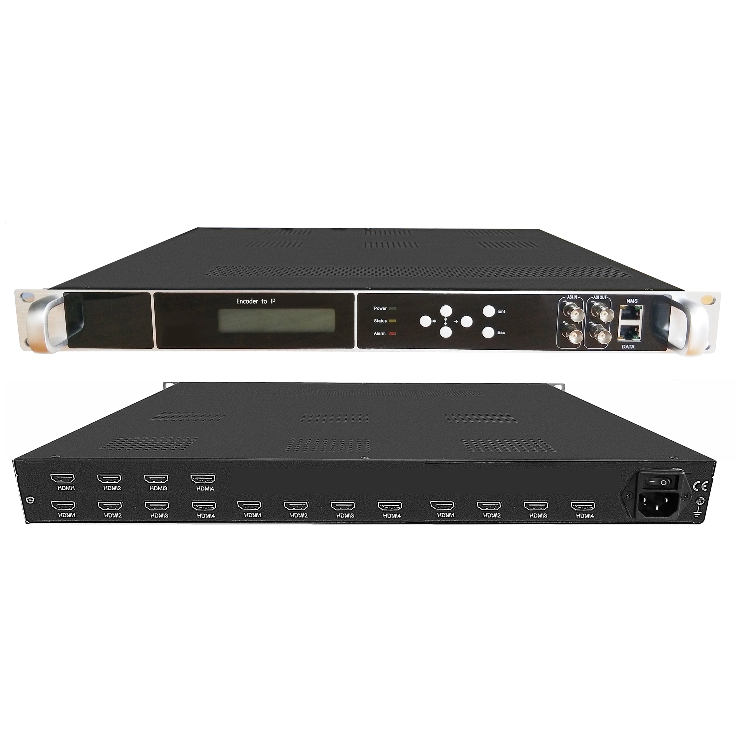 Système de Télévision avec 4, 8, 12, 16, 24 Canaux, Hdmi à Ip Asi, pour Hôtel, Catv, Hdissits H264, EnprintIptv, Streaming en Direct, Support UDP/RTP