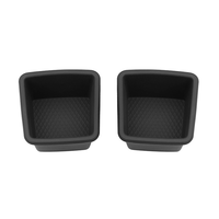 A85E-Car Front Cup Holder Silicone Drink Cup Holder Water Cup Holder For Daihatsu Taft 2024 Car Interior Accessories