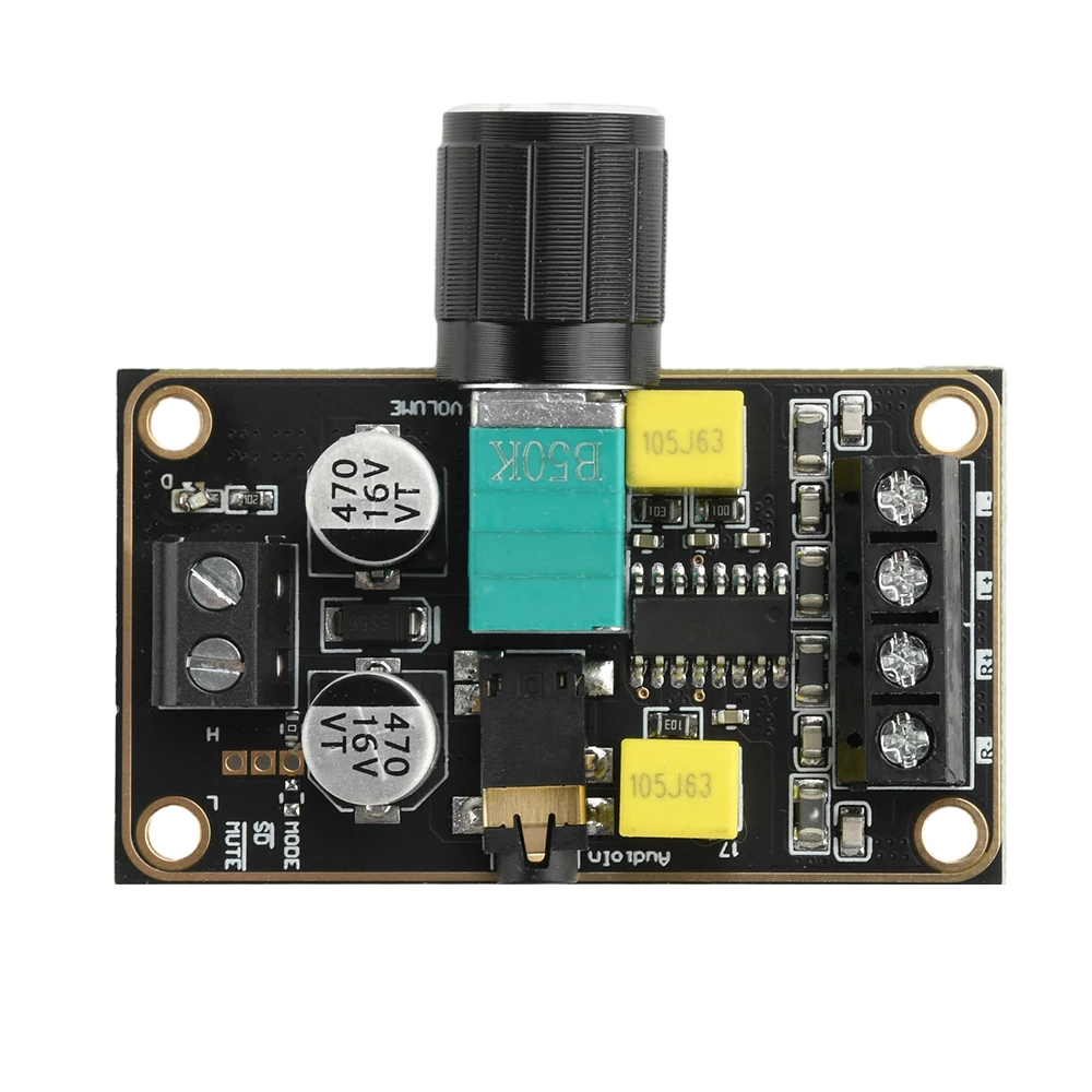 DC5V PAM8406 Digital Power AMP Module 5Wx2 Dual Channel Audio Stereo Amplify Board Class D for Speaker Sound System DIY