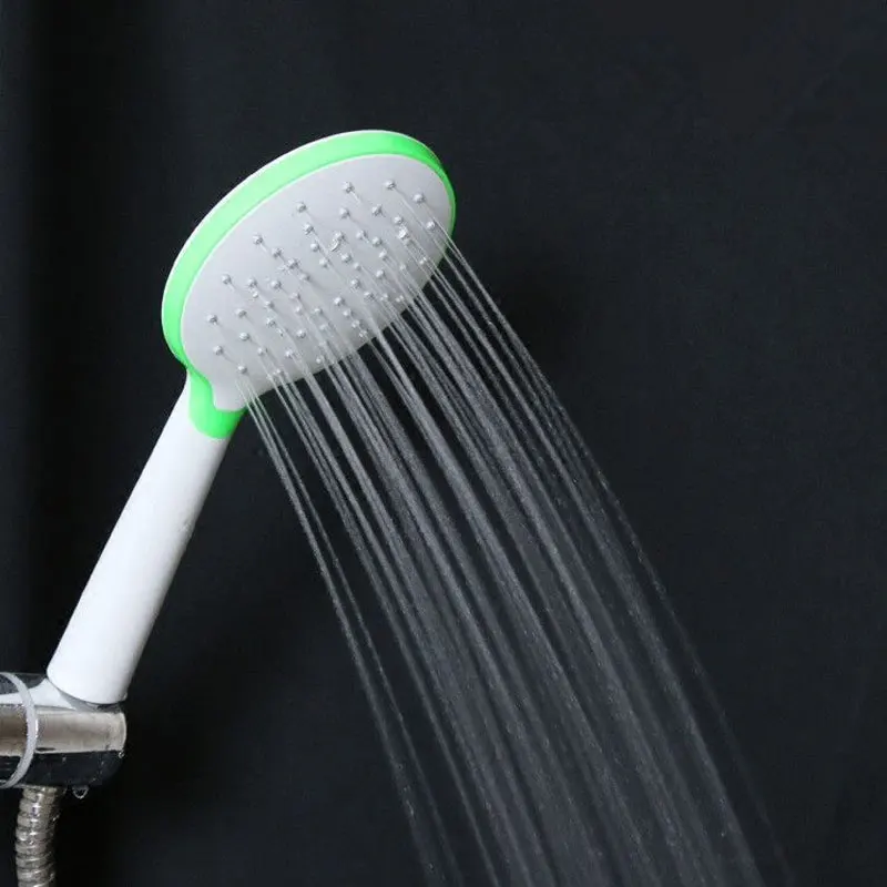 

The Large Green Ring Hand-held Bathroom Pressurized Showerhead and Shower Head Are Suitable for Bathing and Rinsing Bathroom Set