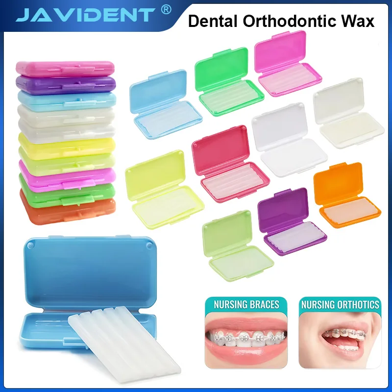 5Pcs Orthodontic Protective Wax Strips for Teeth Braces Wearer Aligners Ortho Wax  Oral Care Tools Dentistry Accessories