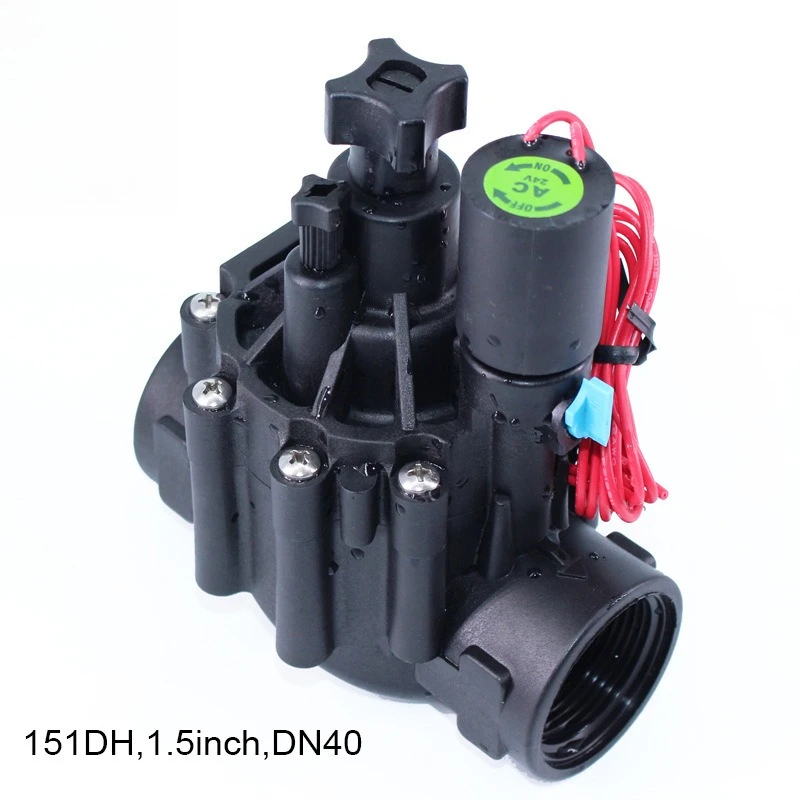 High Standard Farmland Solar Remote Irrigation Valve, Solenoid Valve + Pressure Relief Valve