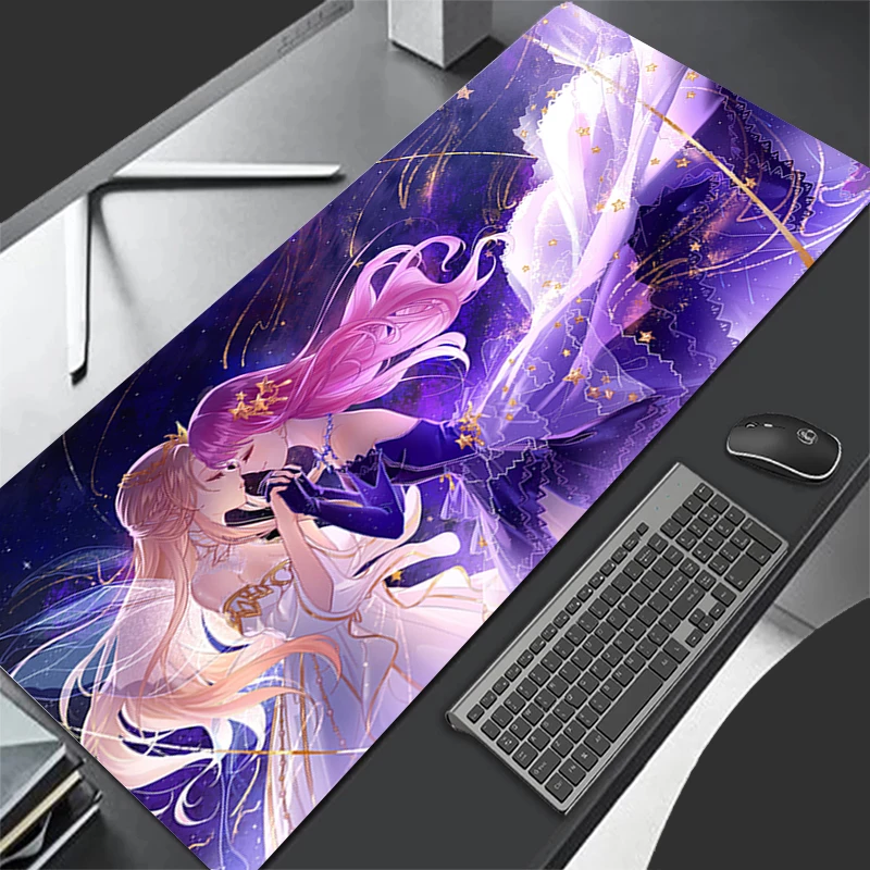 Alfombrilla de ratón con patrón, alfombrilla de goma para ratón, accesorios para PC, alfombrilla de escritorio Infinity Nikki, alfombrilla antideslizante para mesa de oficina, alfombrilla para teclado de jugador