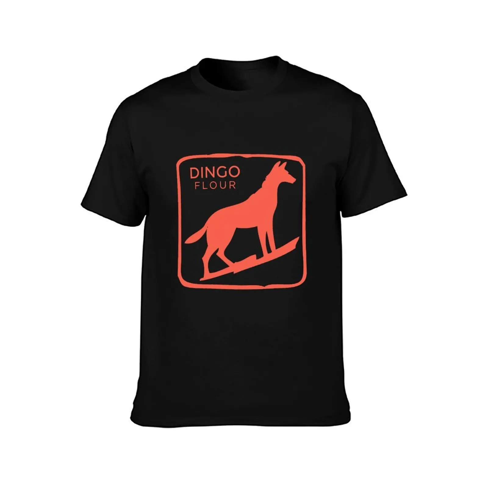 Dingo For Fans T-Shirt Daily Wear Plain Short Sleeve Shirt T-Shirt