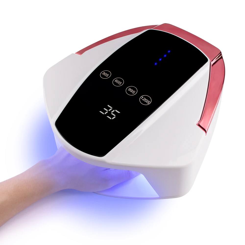 Populaire S90Plus 96W haute puissance Rechargeable sans fil manucure sèche UV Led lampe à ongles pour pied et main