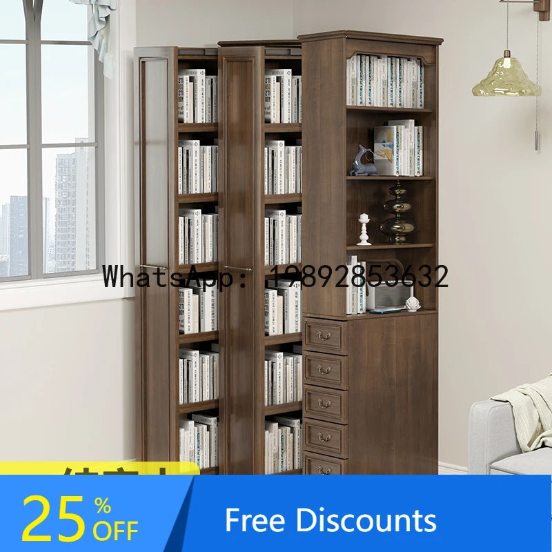 

XL Solid Wood Gap Sofa Side Cabinet Storage Side Cabinet Ultra-Thin Side Cabinet Narrow Gap Corner