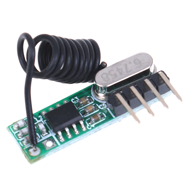 1pc 2.0V - 5.5V 433MHZ 433Mhz RF Wireless Transmitter Receiver Module Wireless For Arduino Raspberry Pi /ARM/MCU WL DIY