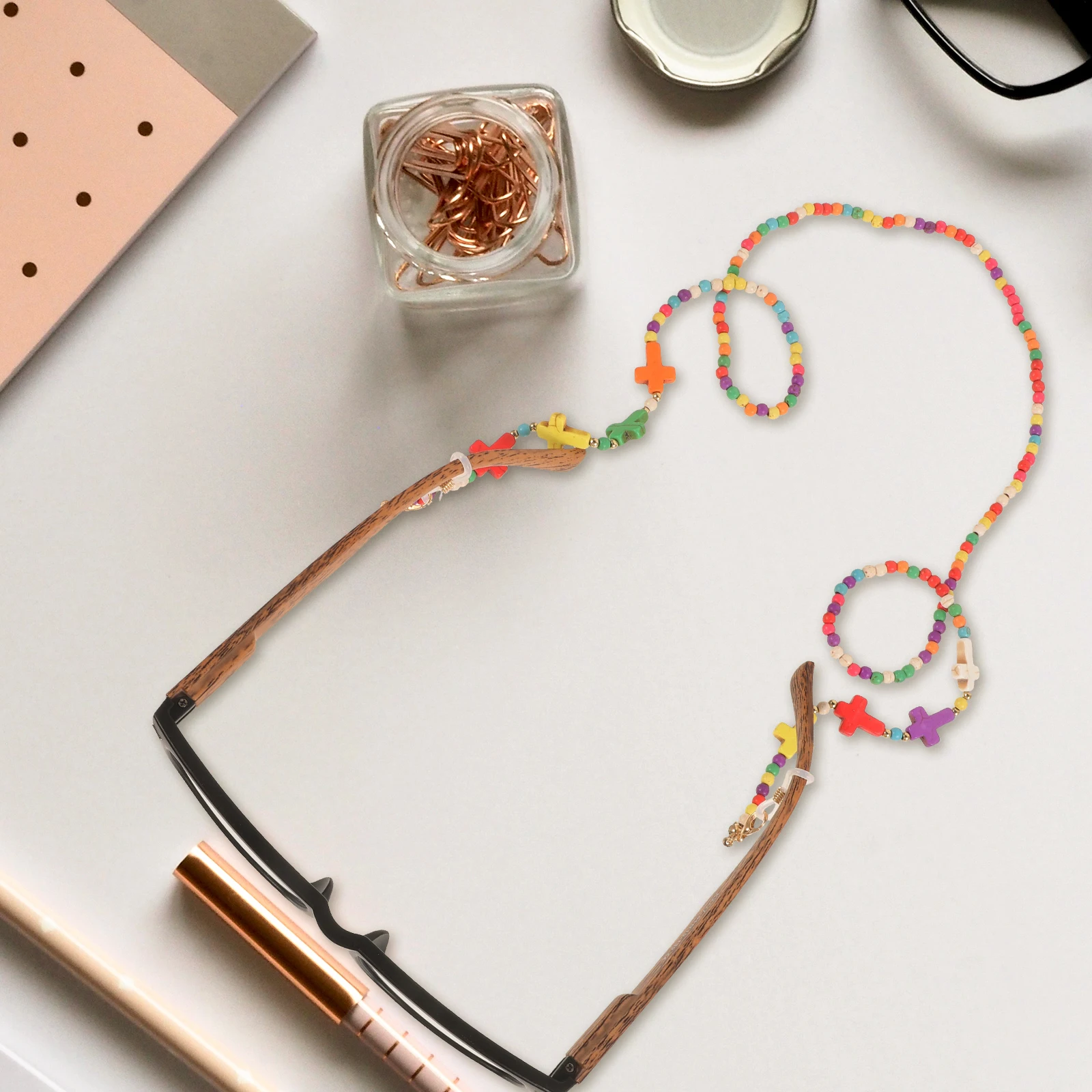

Pearl Glasses Chain Chains Sunglass Holder Strap Beaded Eyeglass Beads for Women