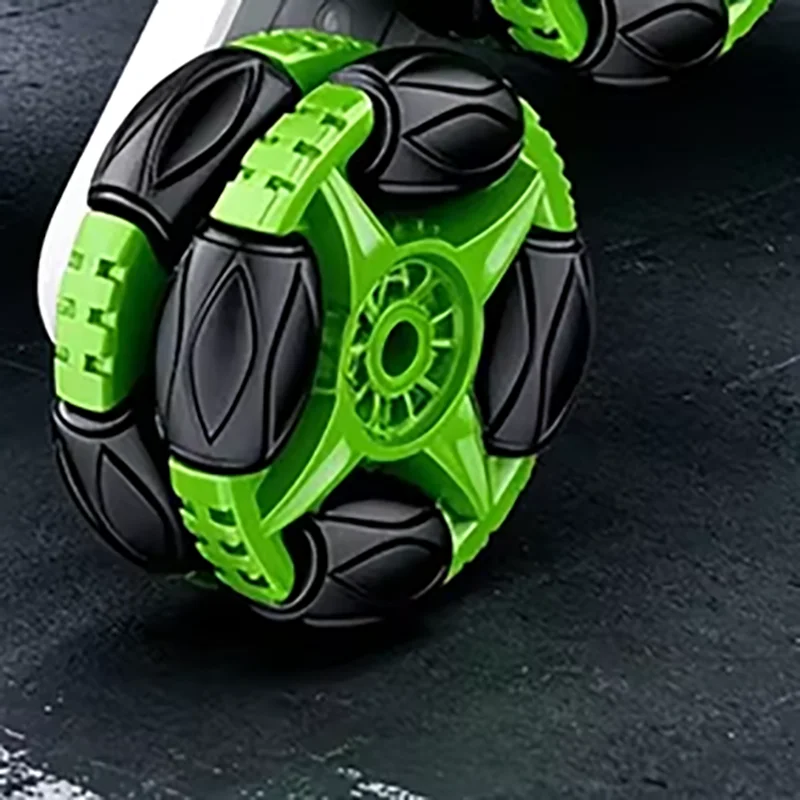 Kids Remote Control Robot Dog Toy 2.4G RC Stunt Mechanical Dog with Spray Light Effect Obstacle Avoidance Robot Toy Boys Gift