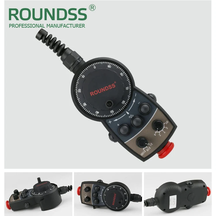 Electronic Handwheel RSG6TR3-3M1L100B CNC MPG Manual Pulse Generator 600r/min Operating Temperature: -10°C to 60°C