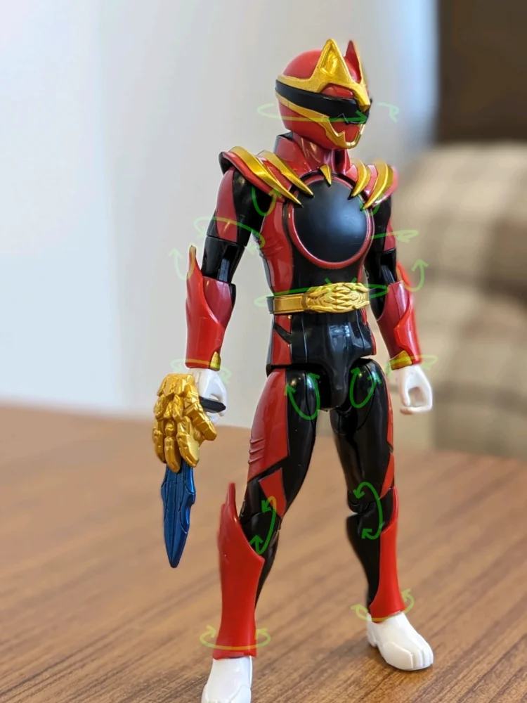 Bandai In Stockno.1 Sentai Gozyuger  White Bear  Donbrothers  Super Action Figure Movable Joint Into A Hero Model Doll Toy Gifts