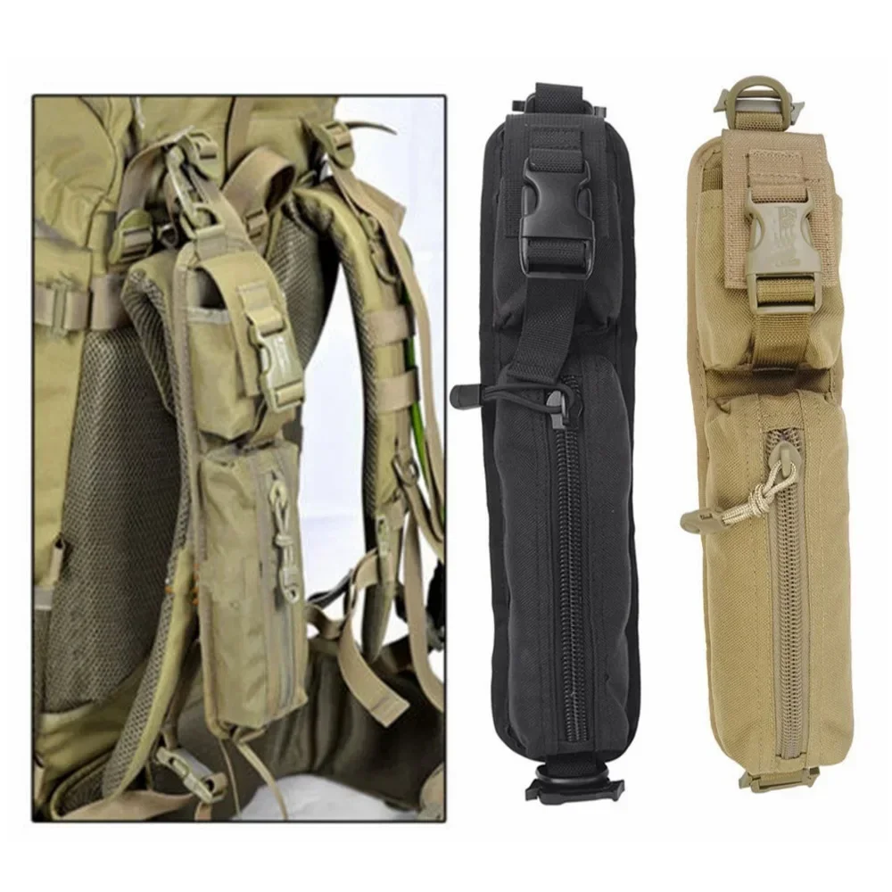 Shoulder Strap Sundries Bags for Backpack Accessory Pack Key Flashlight Pouch Molle Outdoor Camping EDC Kits Tools Bag