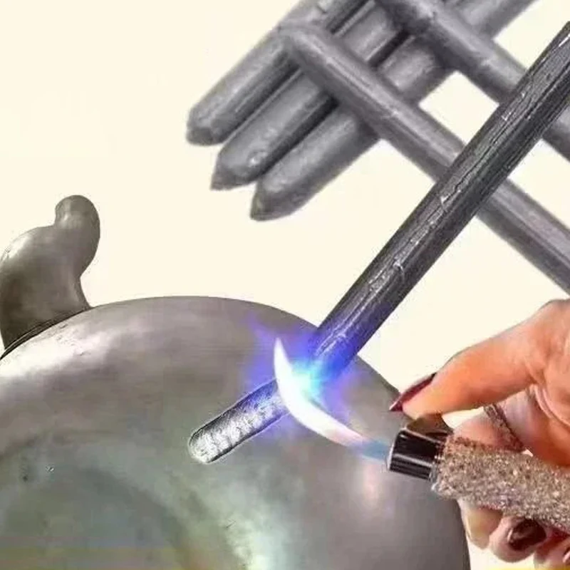 Leicht schmelzbare Niedertemperatur-Schweißstäbe mit Flussmittelkern, hochfest, für Reparatursets aus Kupfer, Eisen, Edelstahl und Aluminium – Detail 5