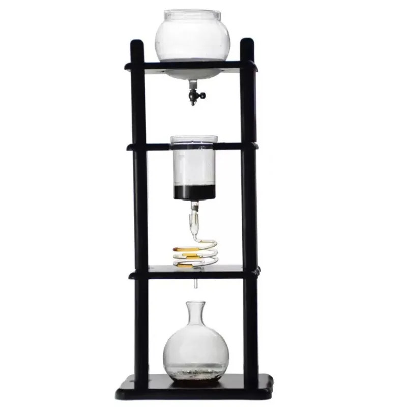 CB10 Kitchen Cold Brew Coffee Maker Cold Drip Maker Coffee Tower with Iced Slow Cold Brew Iced Coffee Maker Large Capacity 10cup
