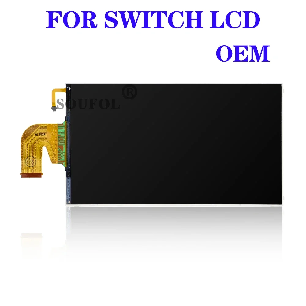 

Для замены экрана Nintendo Switch, стекло ЖК-дисплея для консоли V1 V2, OLED-версия, игровые аксессуары, качество