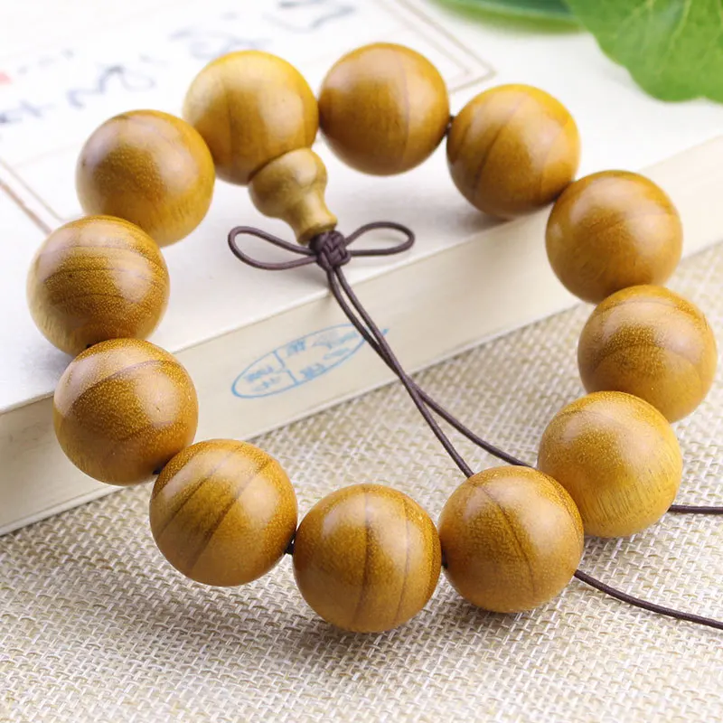 Factory Wholesale Sichuan Silkwood Bracelet2.0Single Circle108Beads Bracelets for Men and Women/Couple Natural Fragrance