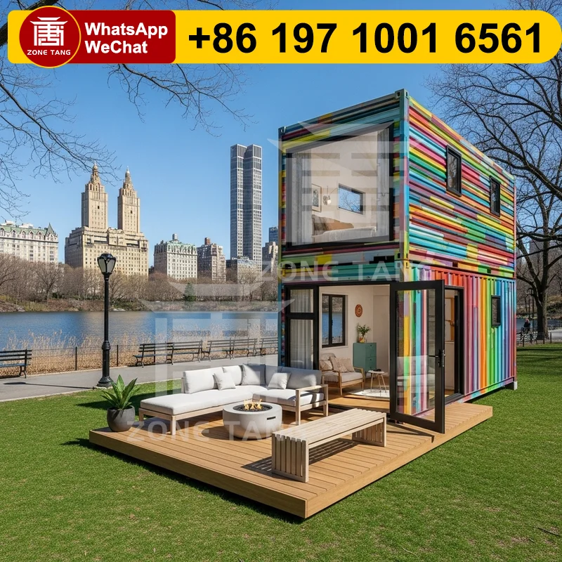 

Toilet Prefabricated Folding Wind Resistance Affordable Modular Homes Premade Houses Flat Pack House Prefab Tiny Homes Long Life