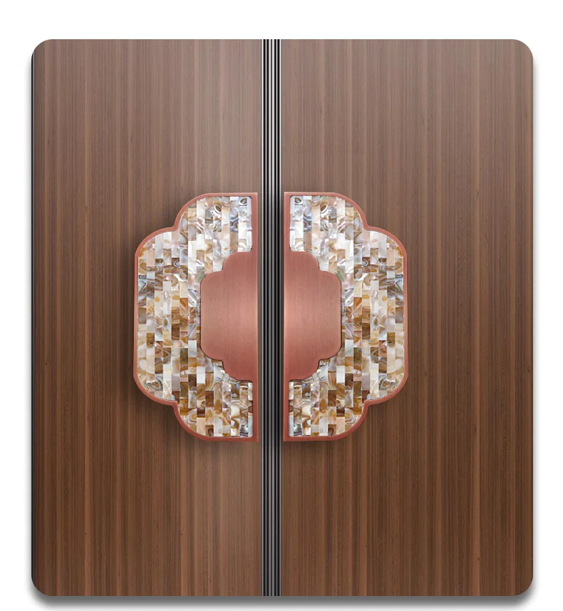 

Chinese glass door big handle hotel box