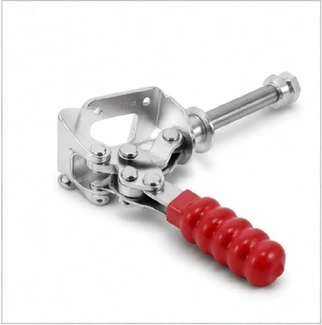 4Pcs Push Pull Elbow Toggle Clamps Heavy Duty Quick Release Woodworking Welding Metal Circuit Board Hold Down Tools
