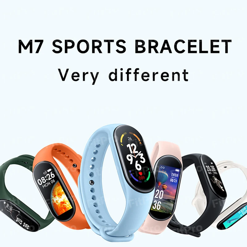 For Xiaomi Huawei M7 Smart Watch Men Women Fitness Tracker Heart Rate Blood Pressure Monitor Sport Waterproof digital watch Kids