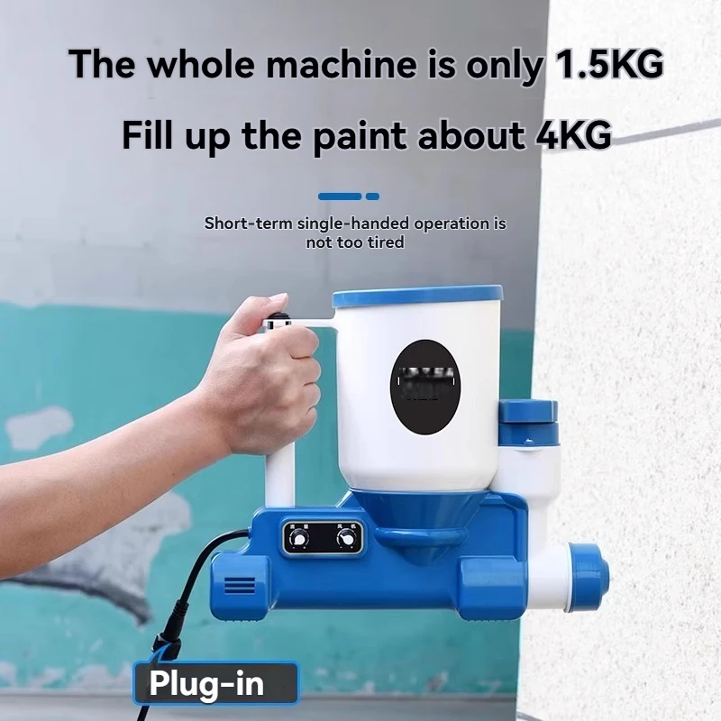 Water-based mortar exterior wall paint spraying machine,electric stone paint spray gun,diatomaceous earth paint spraying equipme