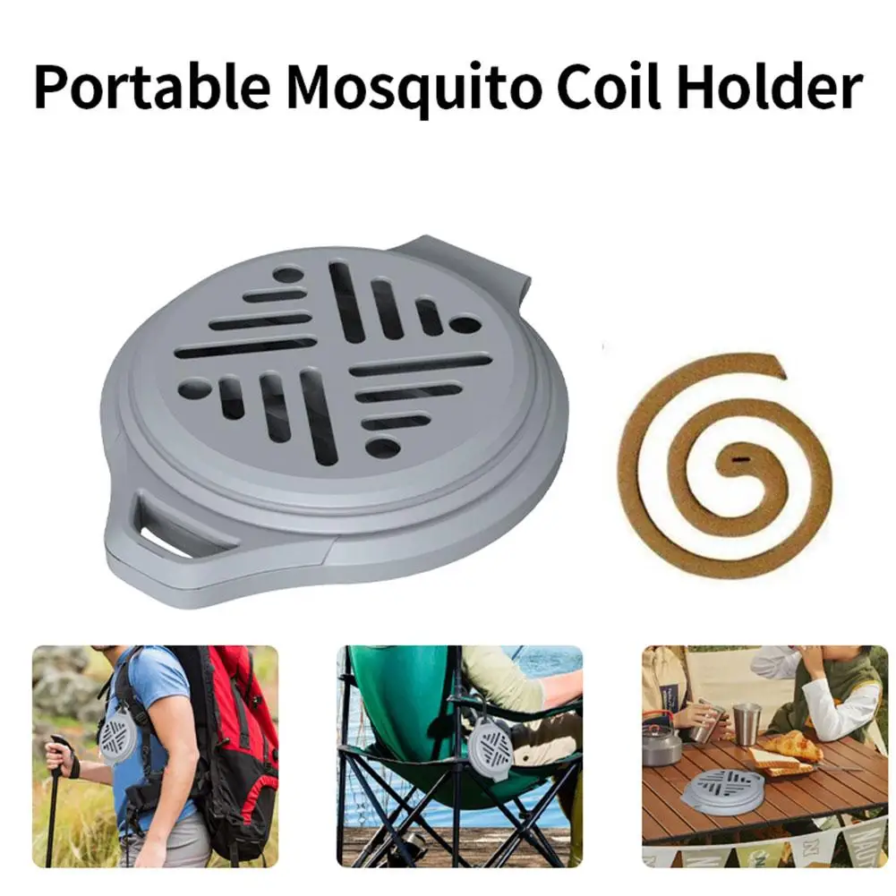 야외 휴대용 모기 코일 홀더: 캠핑과 낚시의 필수 아이템