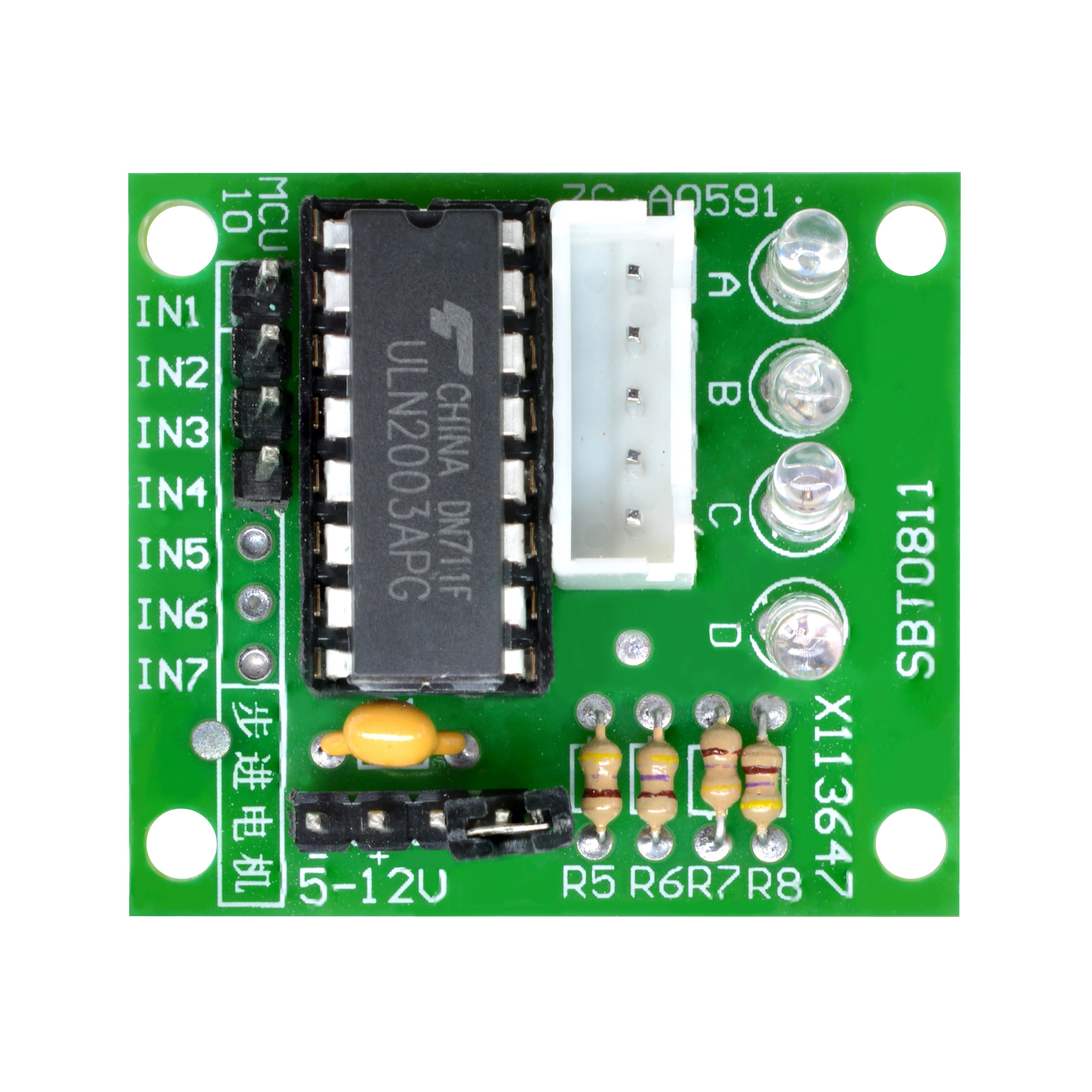 High-power ULN2003 Stepper Motor Driver Board Test Module For Arduino AVR SMD Free Shipping