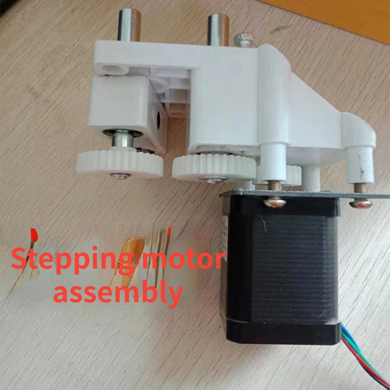Vertical Packaging Machine Accessories Stepper Motor Drive Three-side Sealing Back Sealing Pull Bag Iron Wheel Assembly