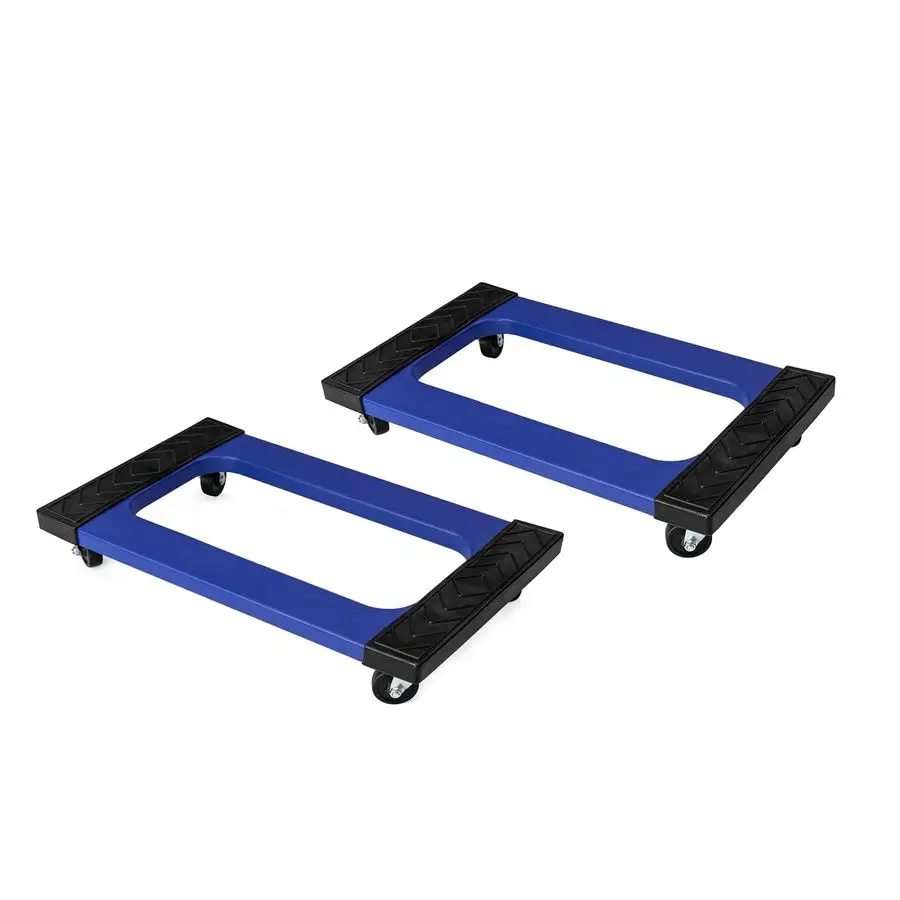 

Plastic Furniture Dolly for Moving with 2000 LB Capacity, 18 x 30 in, Fully Assembled Two Packs