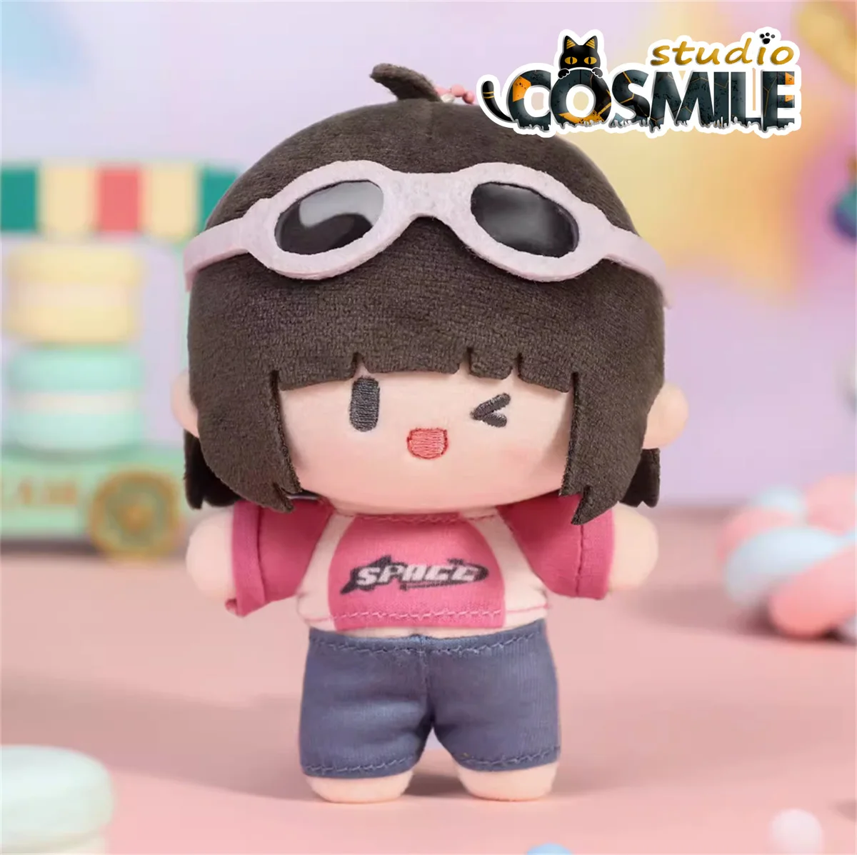 Official Anime Link Click Shiguang Daili Ren Cheng Xiaoshi Lu Guang Qiao Ling Stuffed Plushie 10cm Plush Doll Keychain Toy Bi